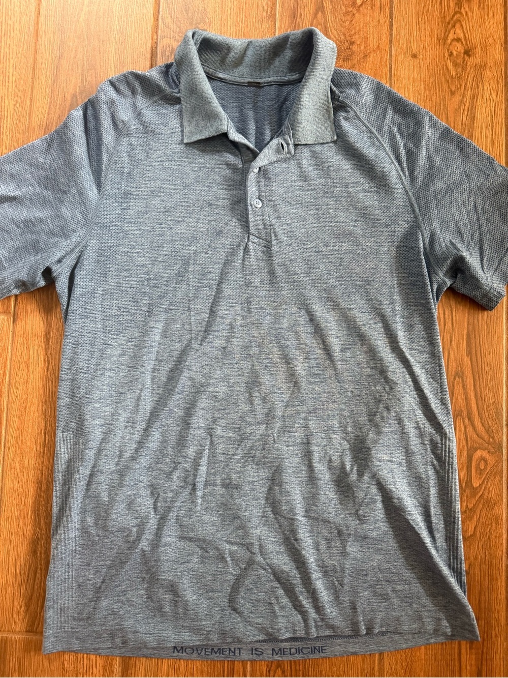 Lululemon Men’s Polo Shirt (blue) / medium